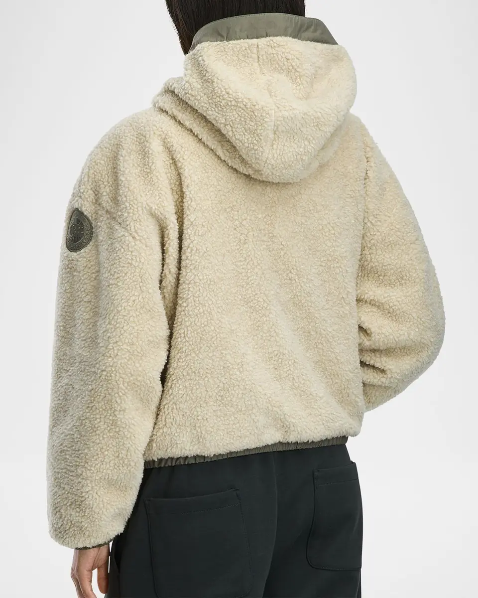 Canada Goose Alberni Reversible Fleece Bomber Jacket | Thumbnail 3 Canada Goose Alberni Reversible Fleece Bomber Jacket | Thumbnail 3