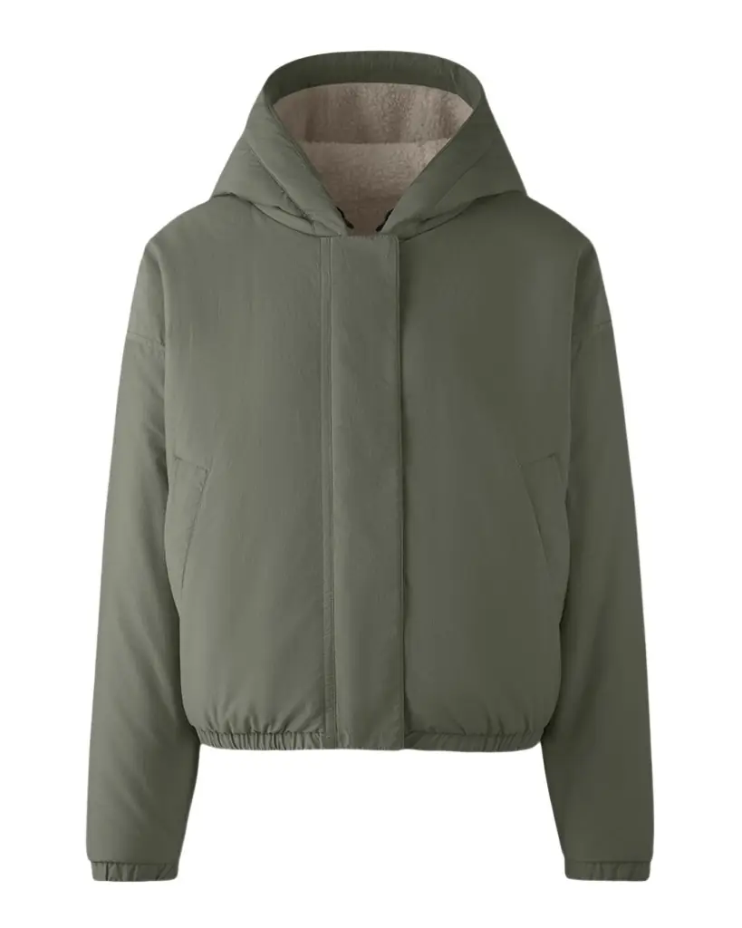 Alberni Reversible Fleece Bomber Jacket Alberni Reversible Fleece Bomber Jacket