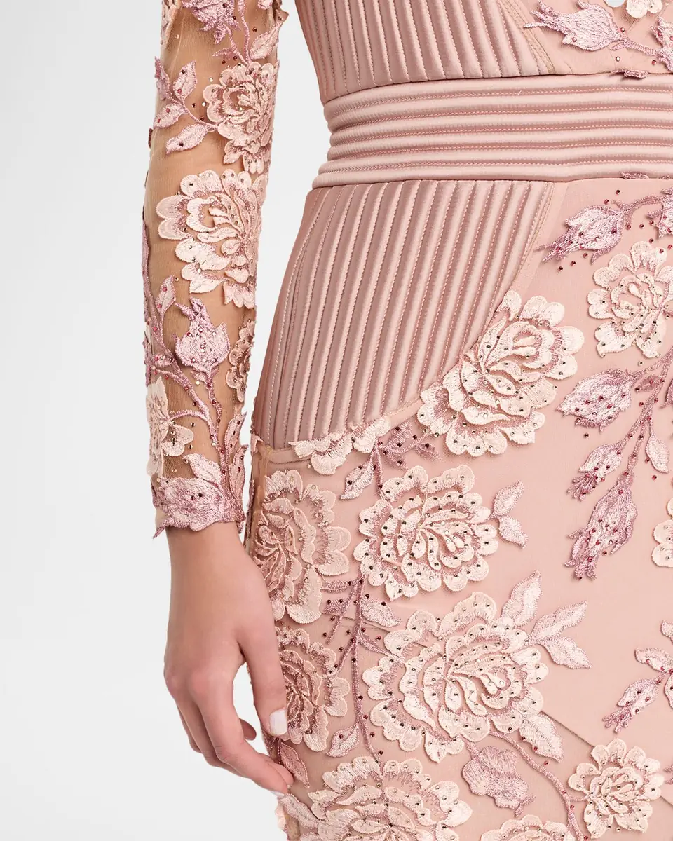 Zhivago The Beginning Floral Lace Gown | Thumbnail 5 Zhivago The Beginning Floral Lace Gown | Thumbnail 5