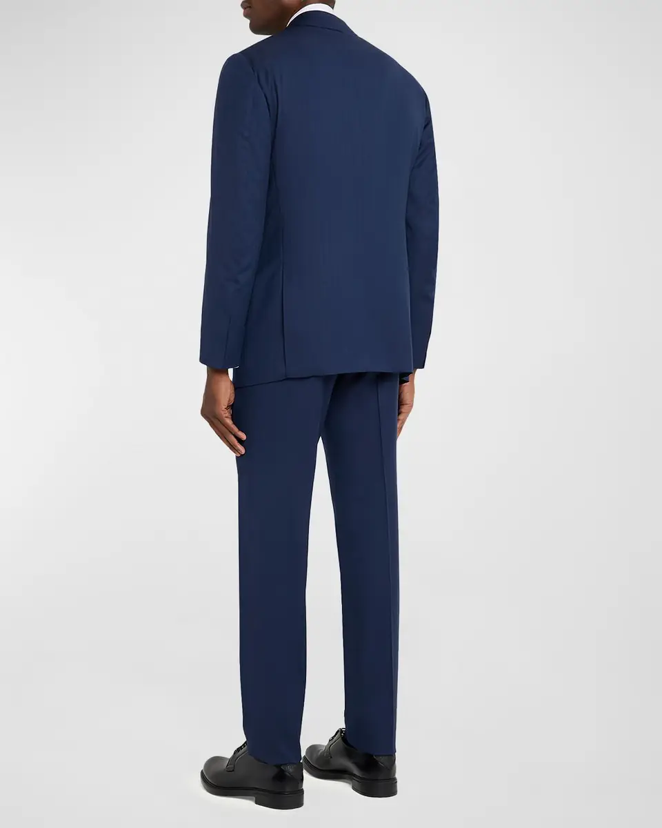 Cesare Attolini Men's Wool Chevron 130 Two-Piece Suit | Thumbnail 3 Cesare Attolini Men's Wool Chevron 130 Two-Piece Suit | Thumbnail 3