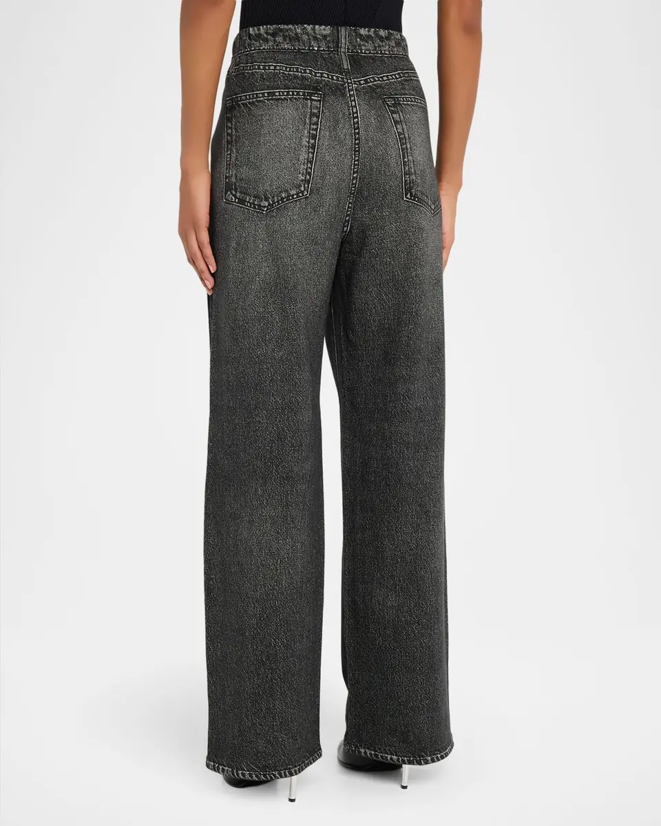 rag & bone rb Miramar Terry Wide-Leg Track Jeans | Thumbnail 3 rag & bone rb Miramar Terry Wide-Leg Track Jeans | Thumbnail 3