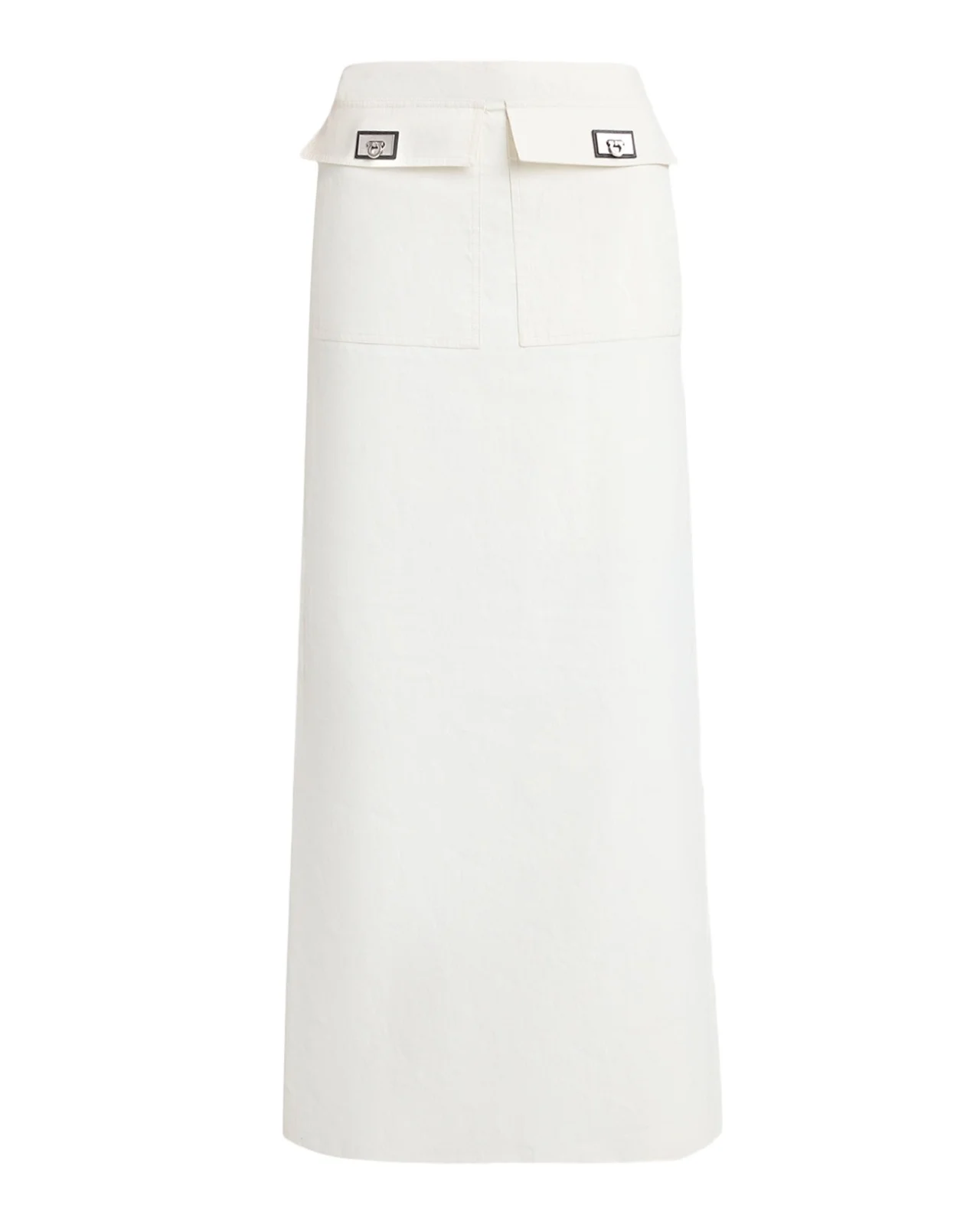 Ferragamo Turn-Lock Pocket Maxi Skirt