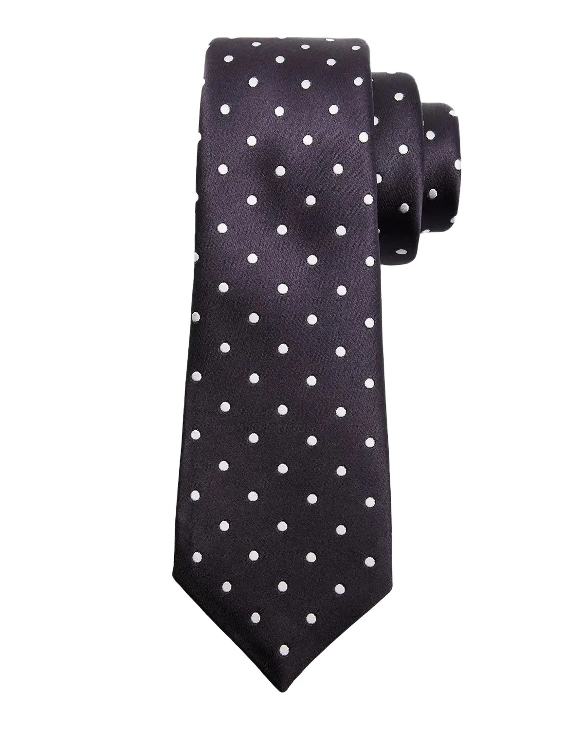 Men's Polka Dot Mulberry Silk Tie