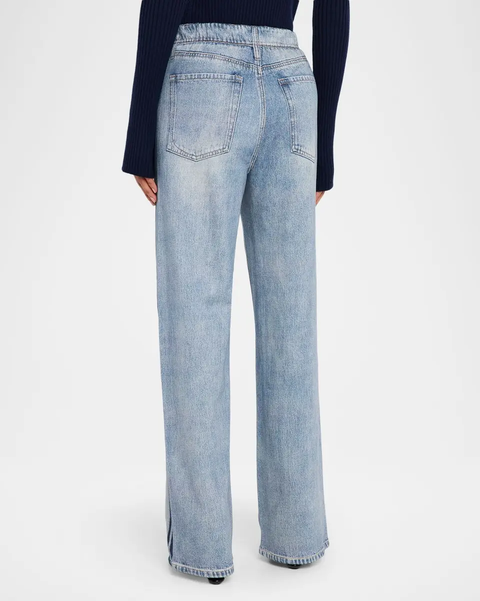 rag & bone rb Miramar Terry Wide-Leg Track Jeans | Thumbnail 3 rag & bone rb Miramar Terry Wide-Leg Track Jeans | Thumbnail 3