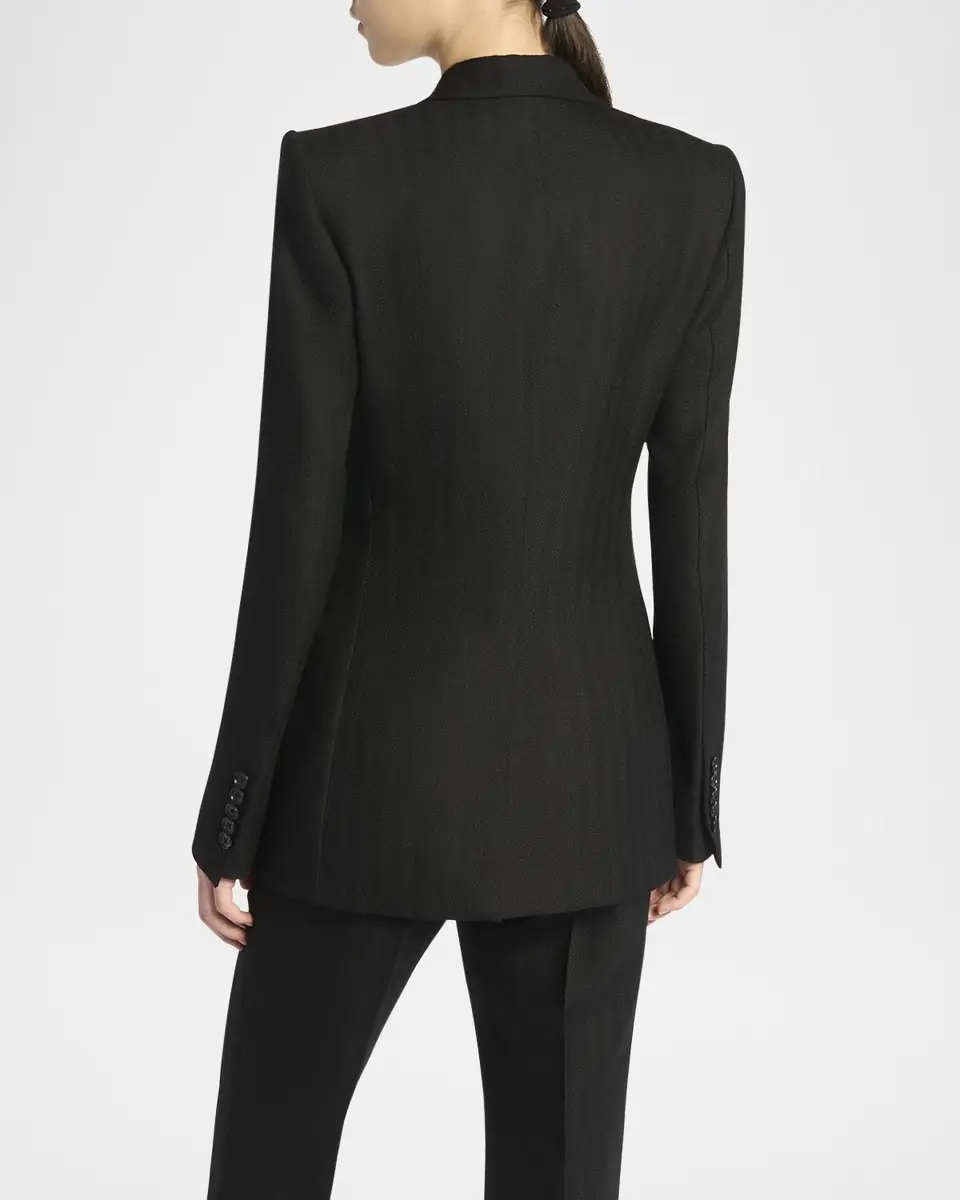 Tom Ford Herringbone Double-Breasted Blazer | Thumbnail 3 Tom Ford Herringbone Double-Breasted Blazer | Thumbnail 3