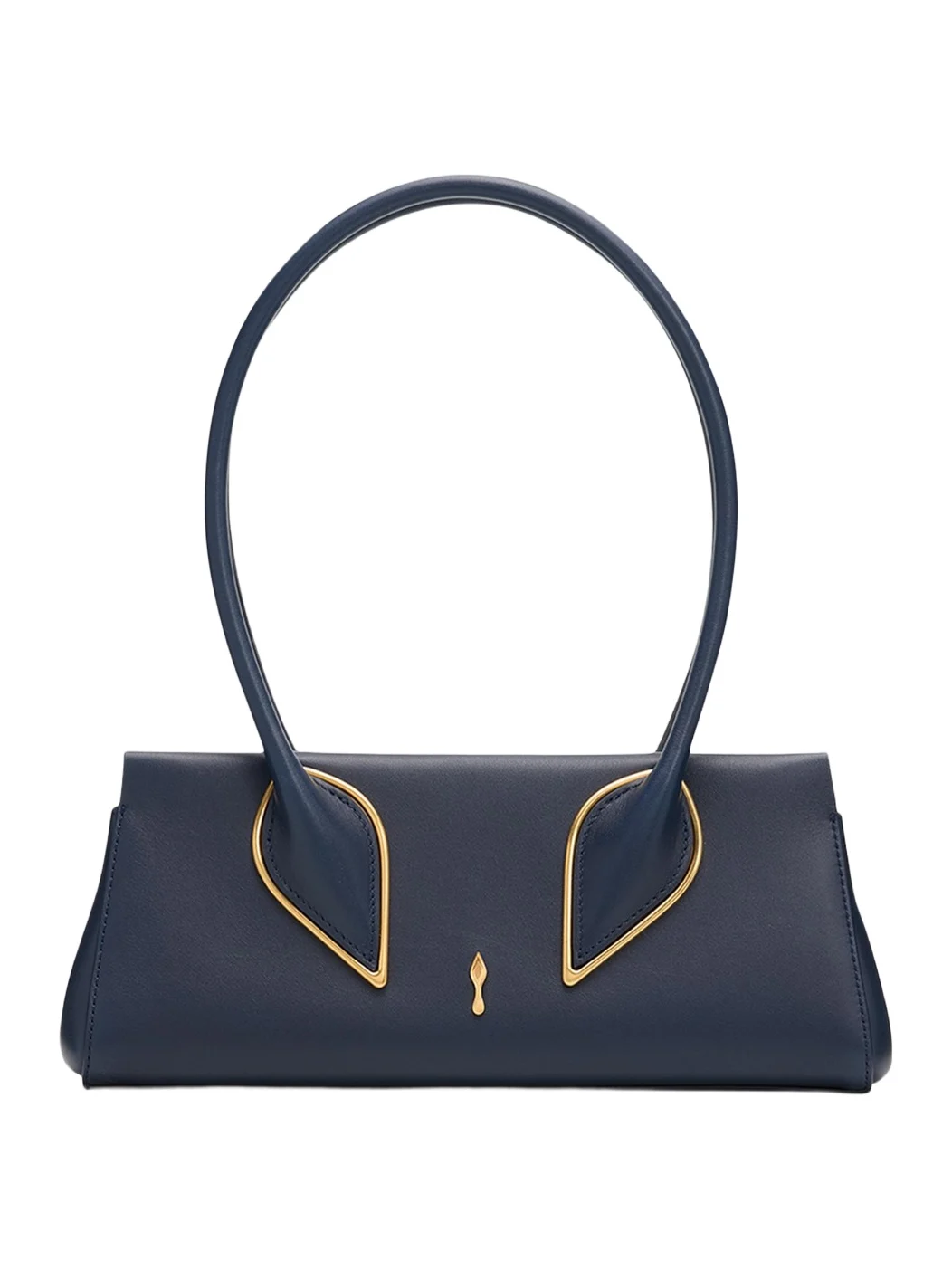 Venus Calf Leather Baguette Shoulder Bag Venus Calf Leather Baguette Shoulder Bag