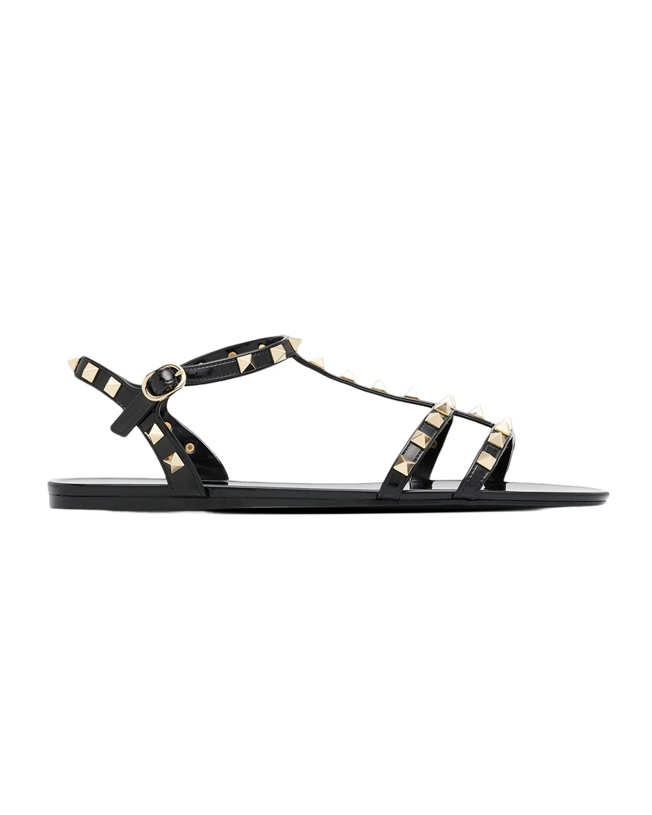 Valentino Garavani Rockstud Jelly Flat Gladiator Sandals