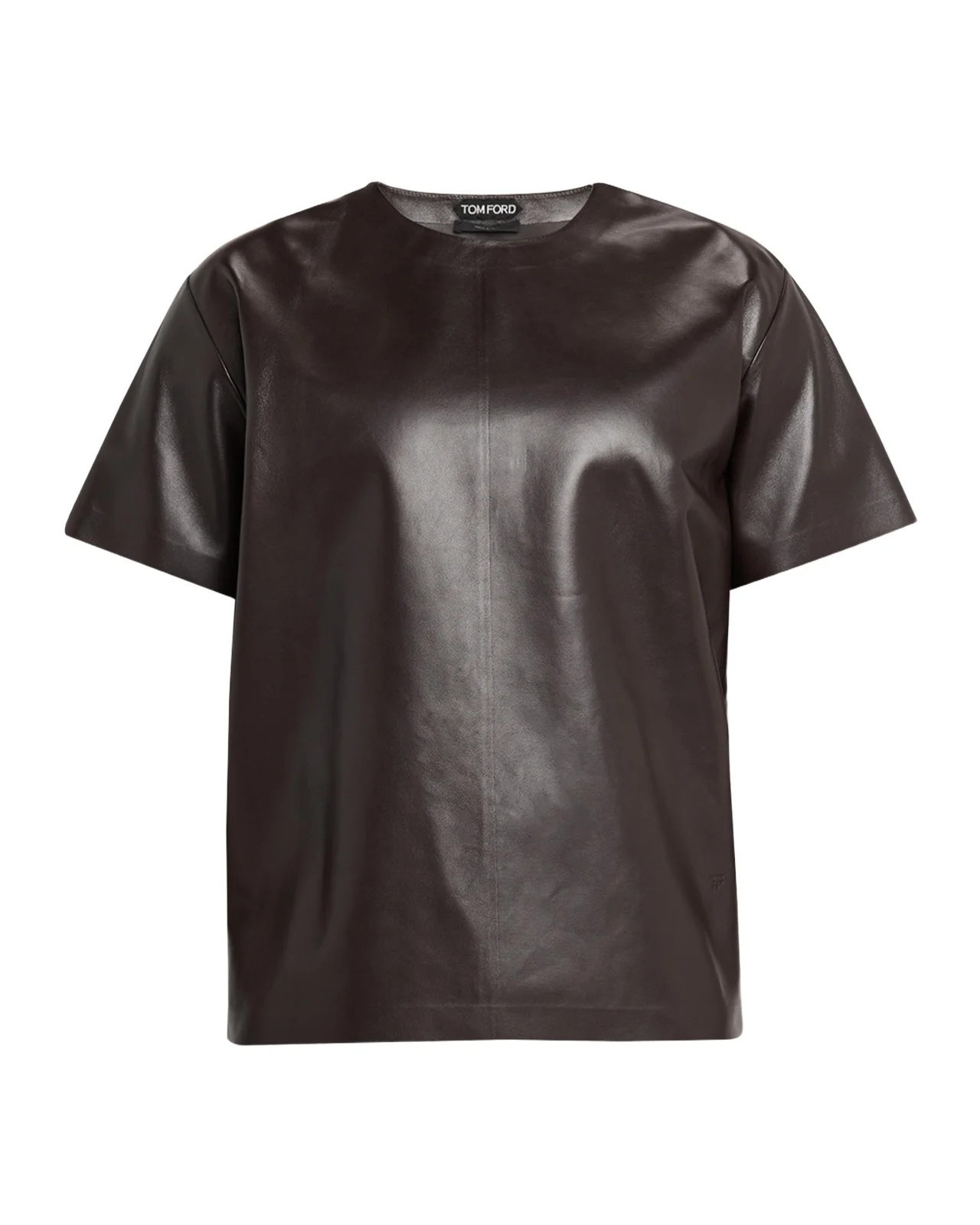 Men's Napa Leather Short-Sleeve Shirt Men's Napa Leather Short-Sleeve Shirt
