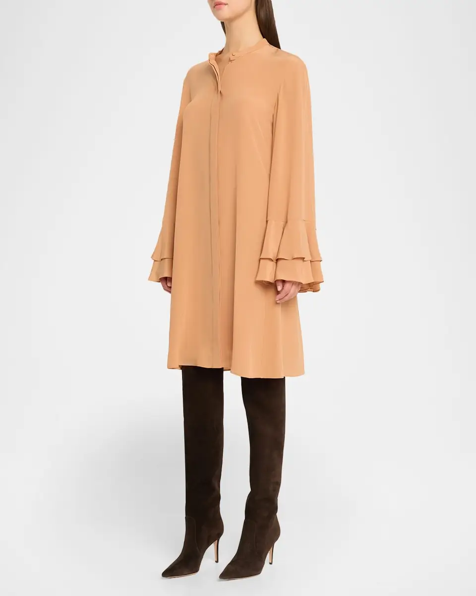 Gianvito Rossi Hansen Suede Pointed-Toe Knee Boots | Thumbnail 3