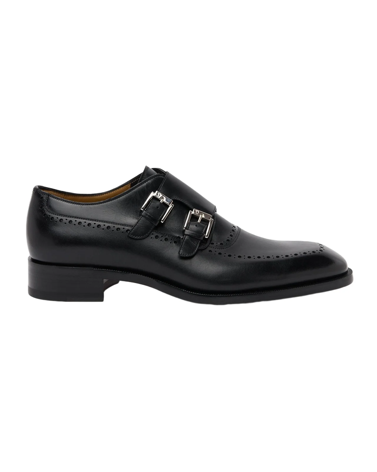 Men's Sartok Leather Double-Monk Strap Loafers Men's Sartok Leather Double-Monk Strap Loafers