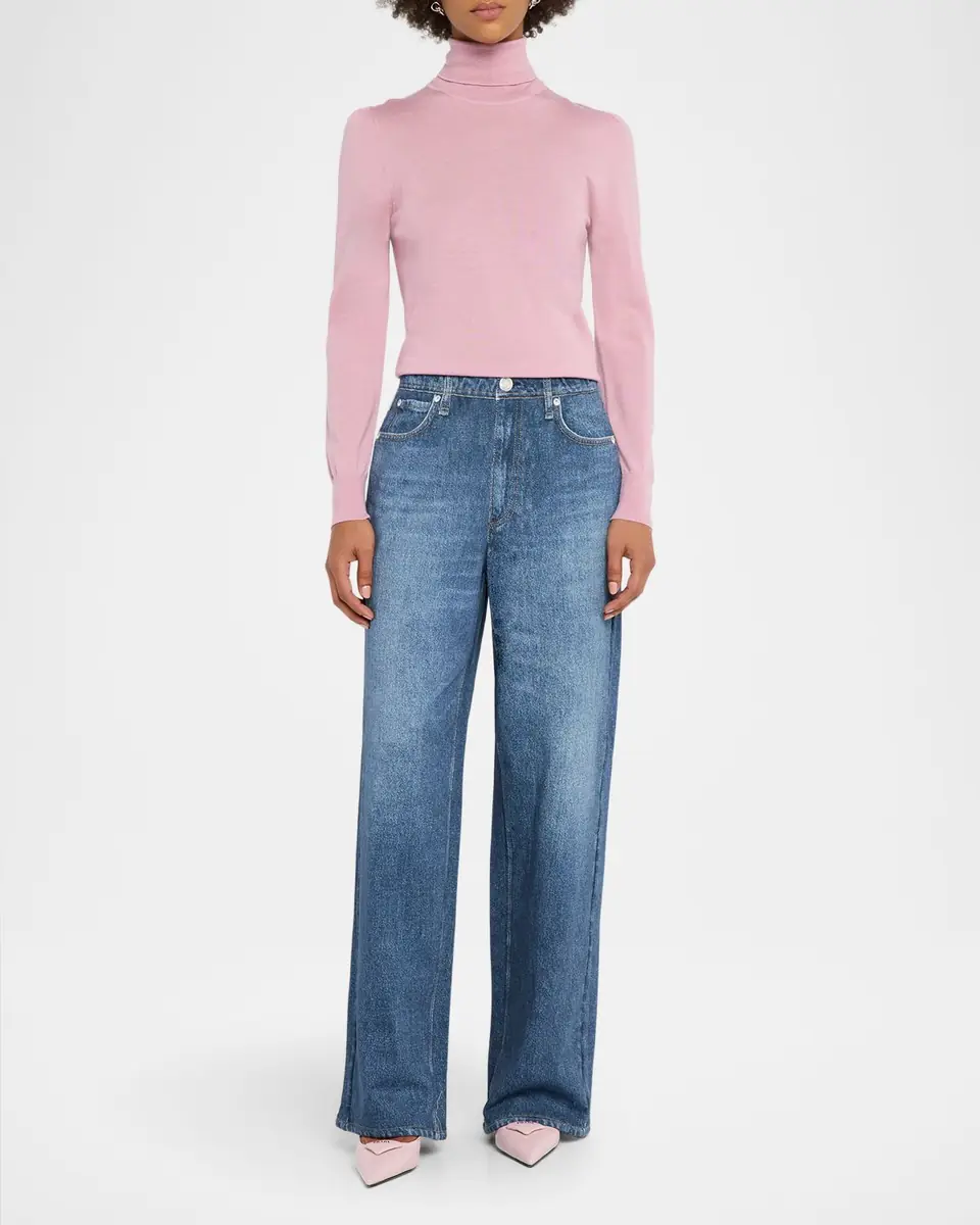 rag & bone rb Miramar Terry Wide-Leg Jeans | Thumbnail 2 rag & bone rb Miramar Terry Wide-Leg Jeans | Thumbnail 2