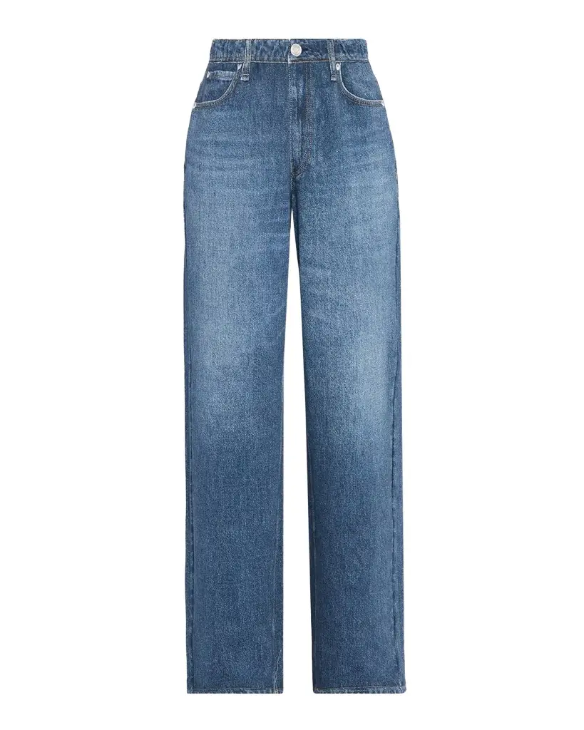 rag & bone rb Miramar Terry Wide-Leg Jeans
