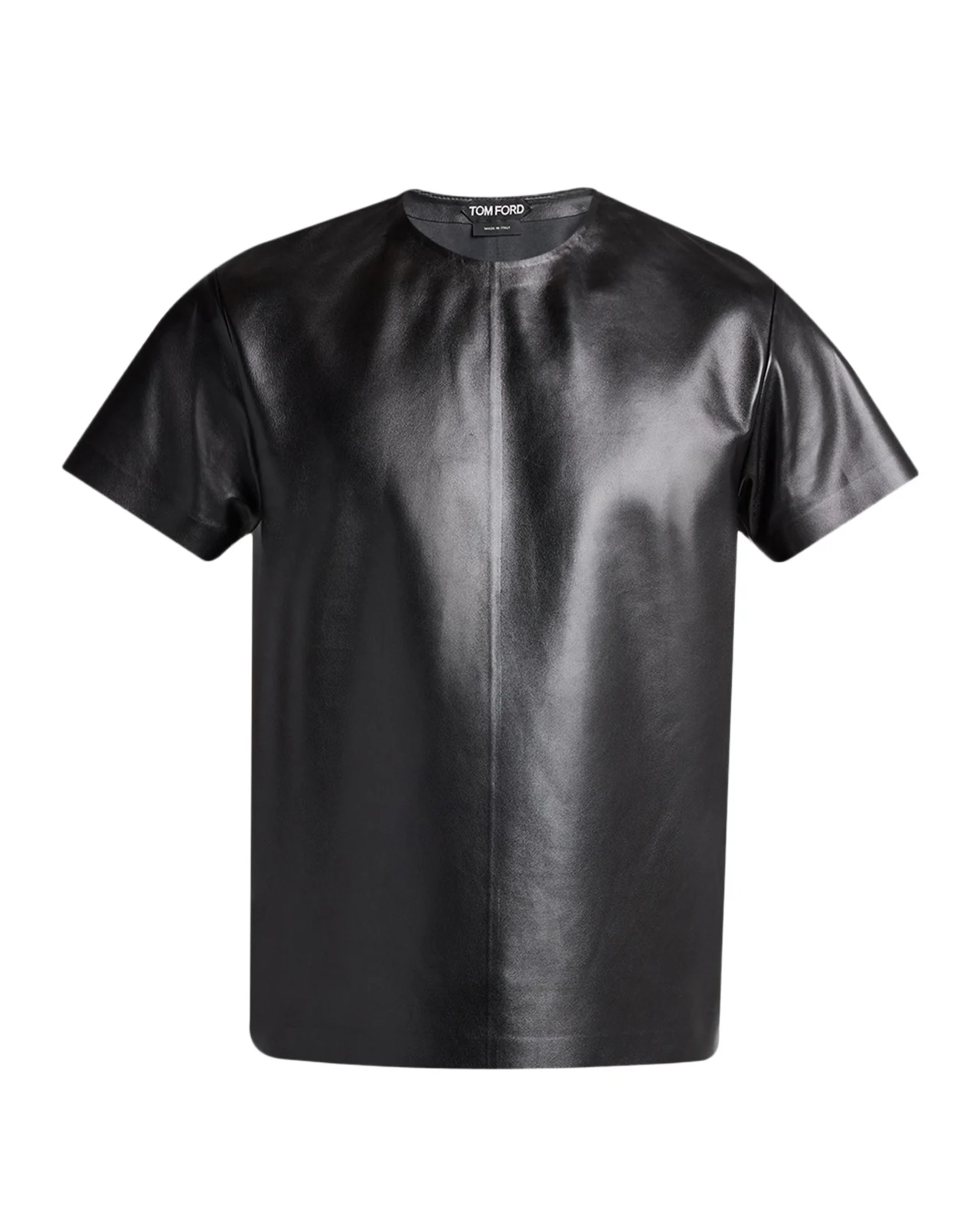 Men's Napa Leather Short-Sleeve Shirt Men's Napa Leather Short-Sleeve Shirt