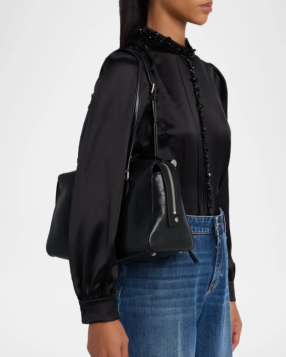 Dolce & Gabbana Vittoria Smooth Leather Shoulder Bag | Thumbnail 2 Dolce & Gabbana Vittoria Smooth Leather Shoulder Bag | Thumbnail 2