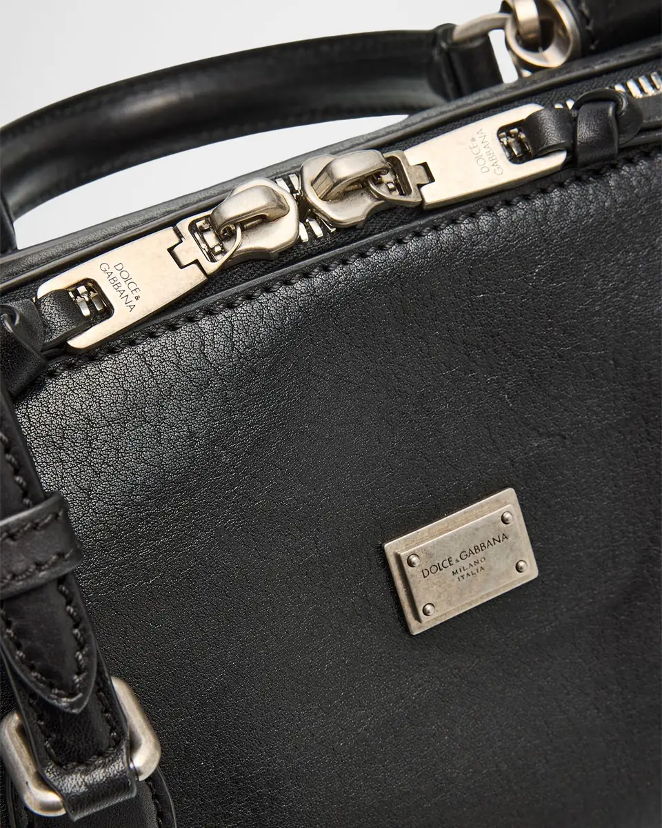 Dolce & Gabbana Vittoria Smooth Leather Shoulder Bag | Thumbnail 6 Dolce & Gabbana Vittoria Smooth Leather Shoulder Bag | Thumbnail 6