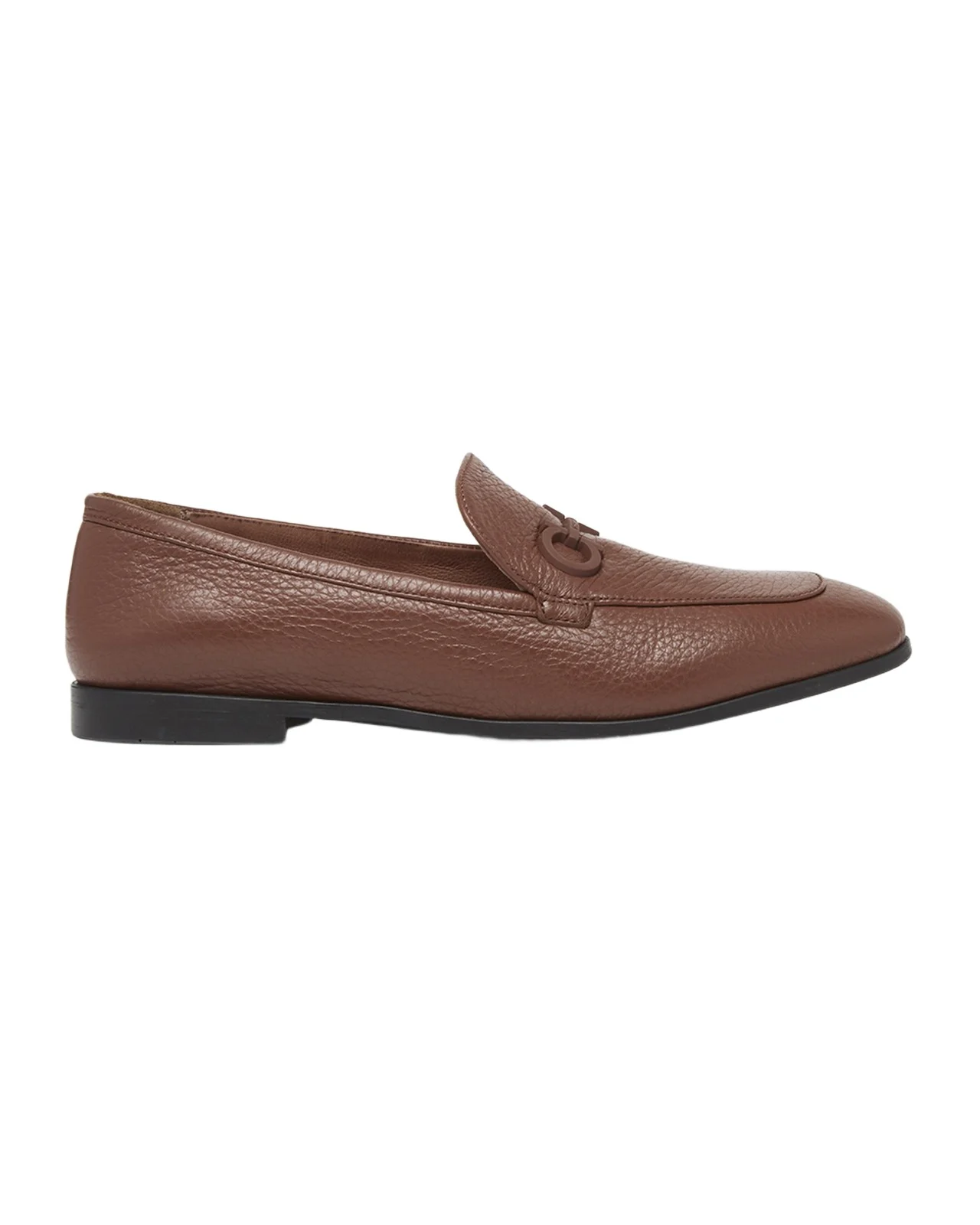 Soldy Hammered Deerskin Leather Loafers