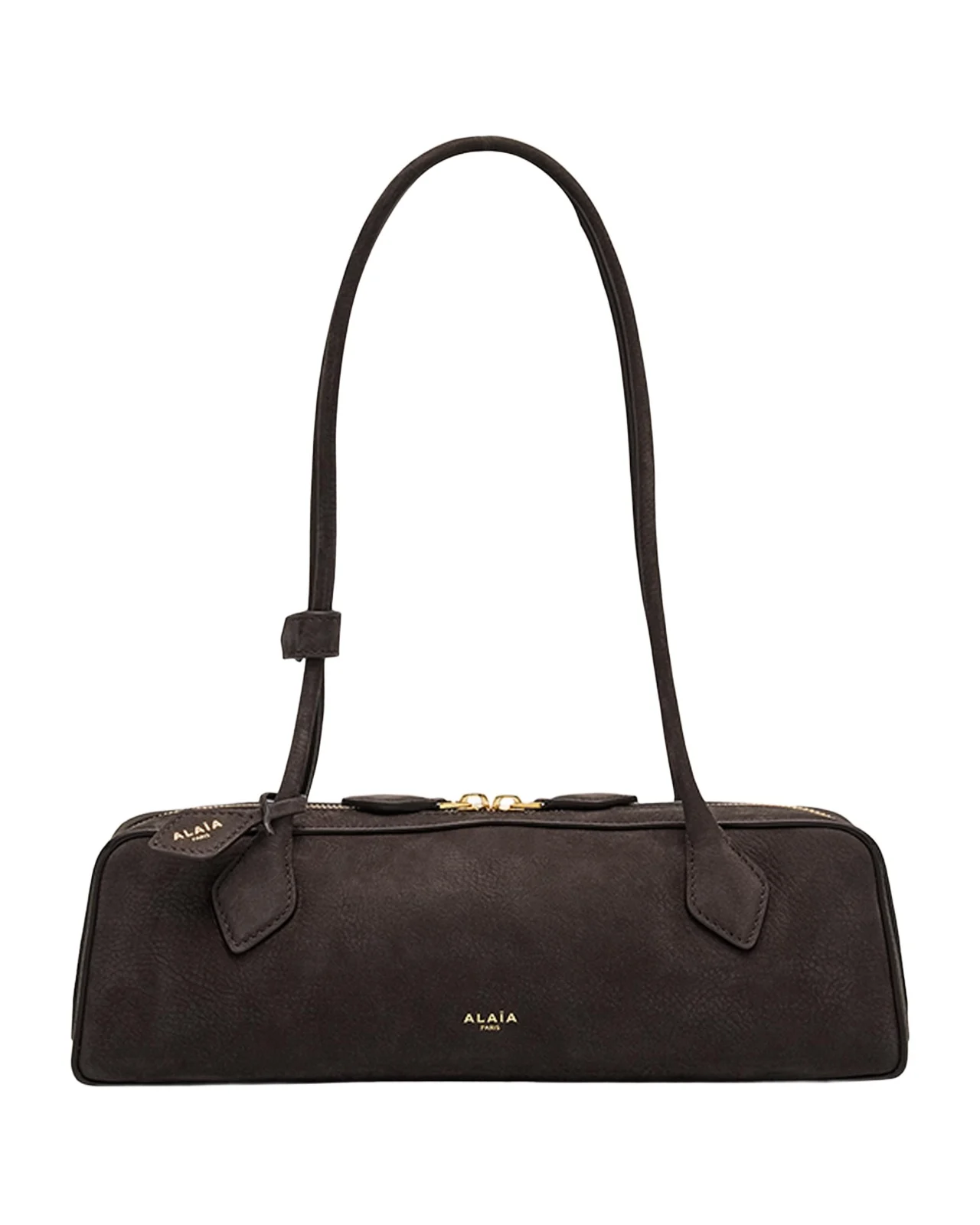 Le Teckel Medium Suede Shoulder Bag Le Teckel Medium Suede Shoulder Bag
