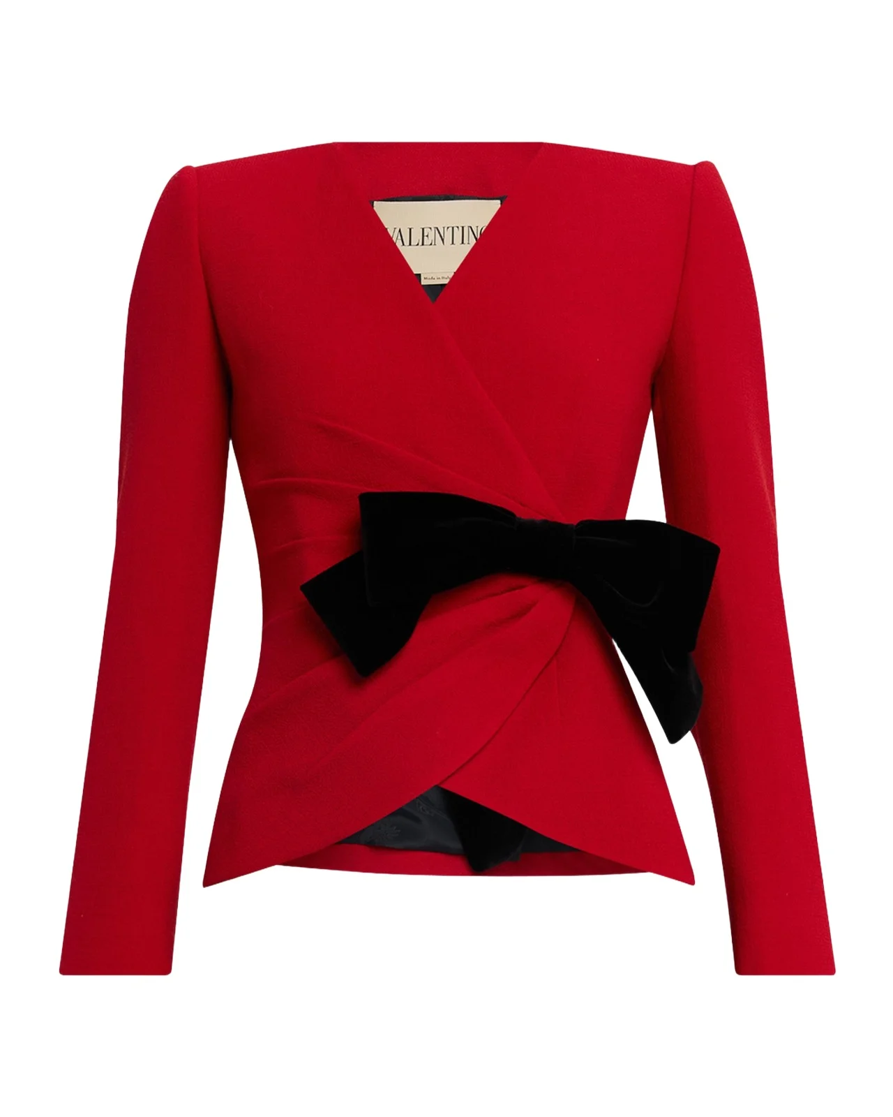 Bow Wrap Blazer Jacket Bow Wrap Blazer Jacket