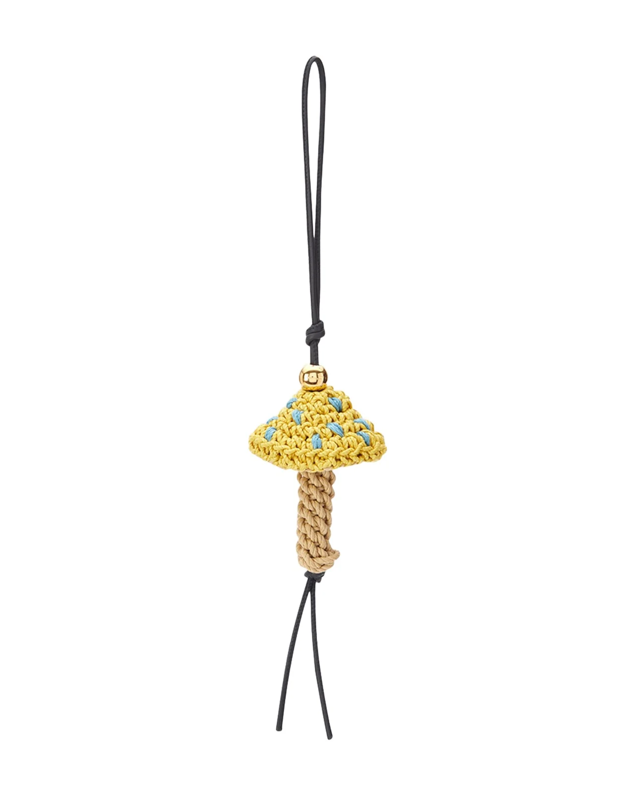 Woven Mushroom Bag Charm Woven Mushroom Bag Charm