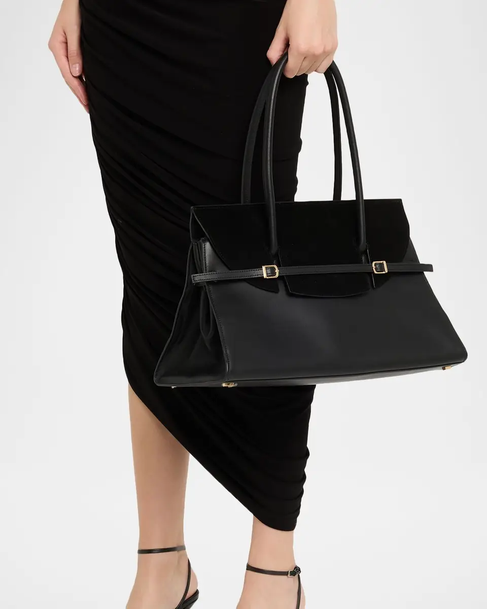 Simkhai River Suede Flap Leather Shoulder Bag | Thumbnail 2 Simkhai River Suede Flap Leather Shoulder Bag | Thumbnail 2