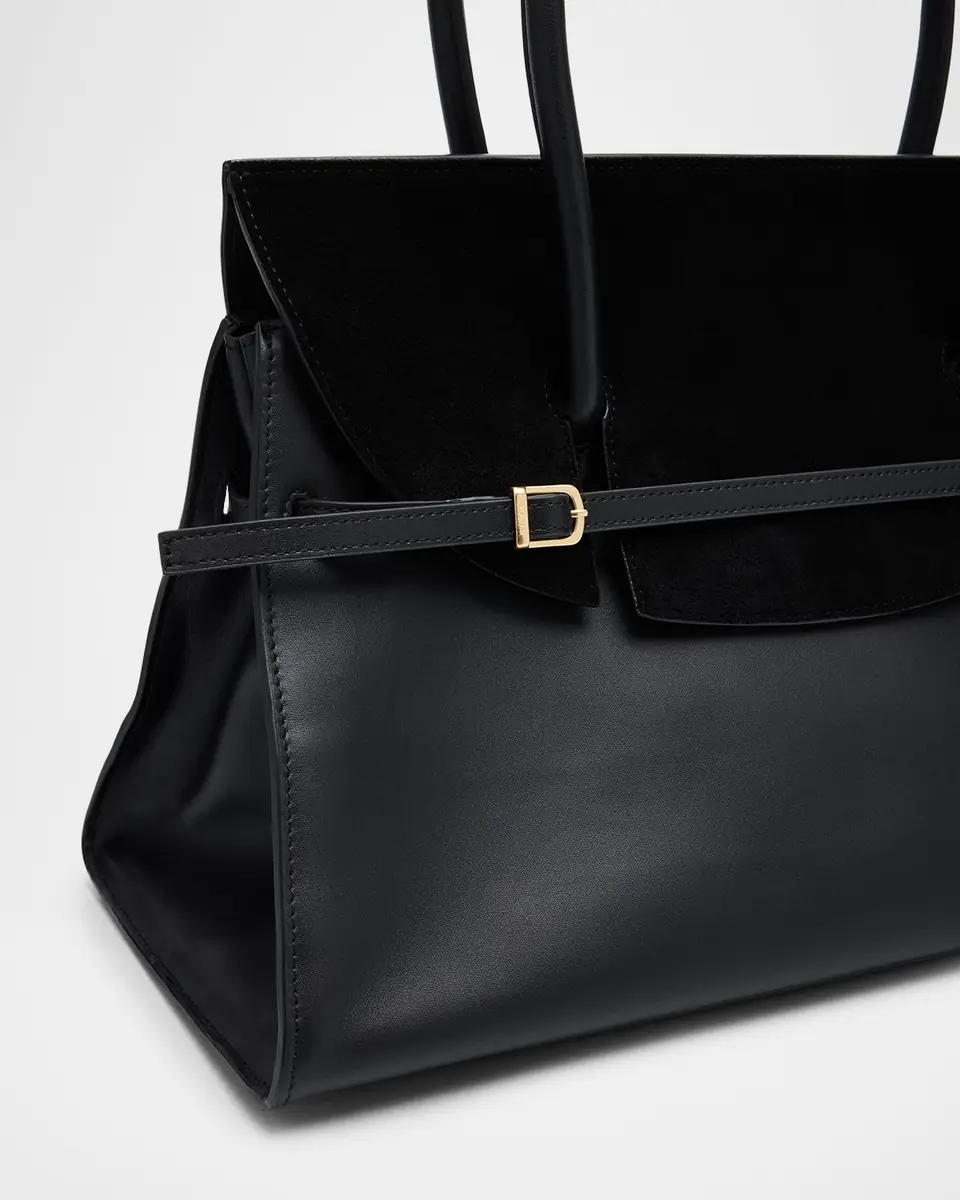 Simkhai River Suede Flap Leather Shoulder Bag | Thumbnail 6 Simkhai River Suede Flap Leather Shoulder Bag | Thumbnail 6