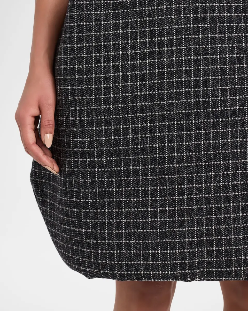 Marc Jacobs Runway Windowpane Check Padded Bubble Skirt | Thumbnail 5 Marc Jacobs Runway Windowpane Check Padded Bubble Skirt | Thumbnail 5