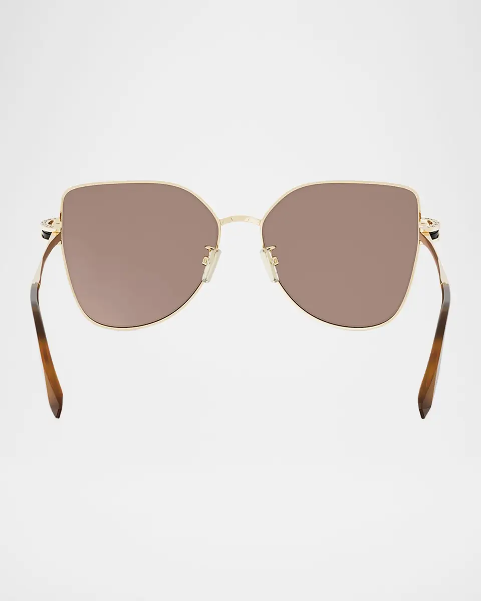 BVLGARI B. zero1 57mm Square Sunglasses | Thumbnail 5 BVLGARI B. zero1 57mm Square Sunglasses | Thumbnail 5