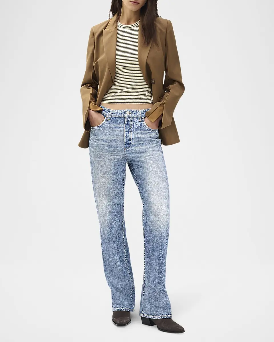 rag & bone rb Miramar Shea Straight Jeans | Thumbnail 2 rag & bone rb Miramar Shea Straight Jeans | Thumbnail 2