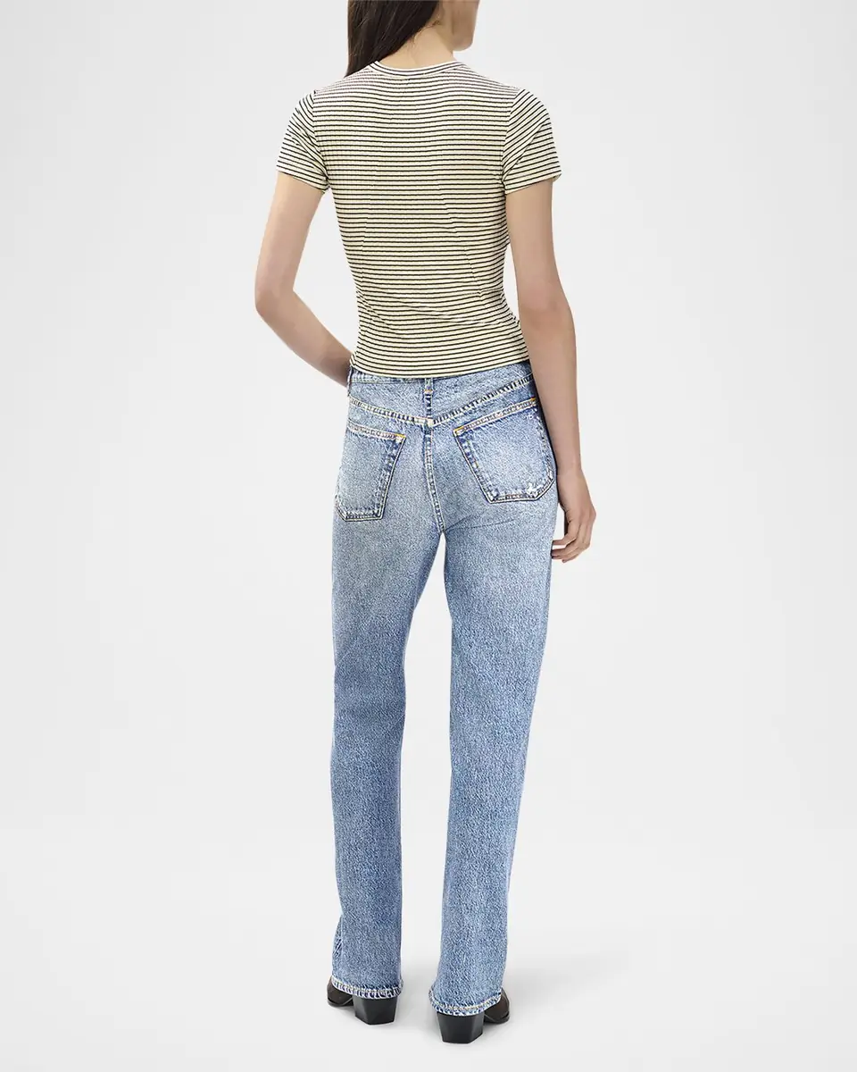 rag & bone rb Miramar Shea Straight Jeans | Thumbnail 3 rag & bone rb Miramar Shea Straight Jeans | Thumbnail 3