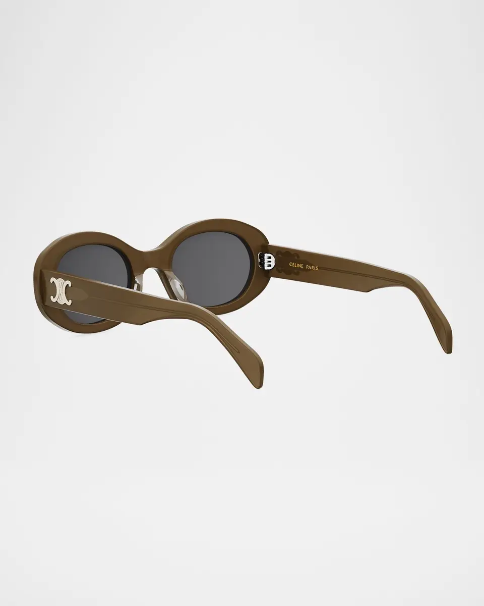Celine Triomphe 52mm Oval Sunglasses | Thumbnail 2 Celine Triomphe 52mm Oval Sunglasses | Thumbnail 2