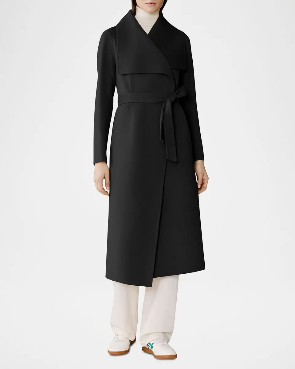Soia & Kyo Britta-U Wool Wrap Coat | Thumbnail 2 Soia & Kyo Britta-U Wool Wrap Coat | Thumbnail 2