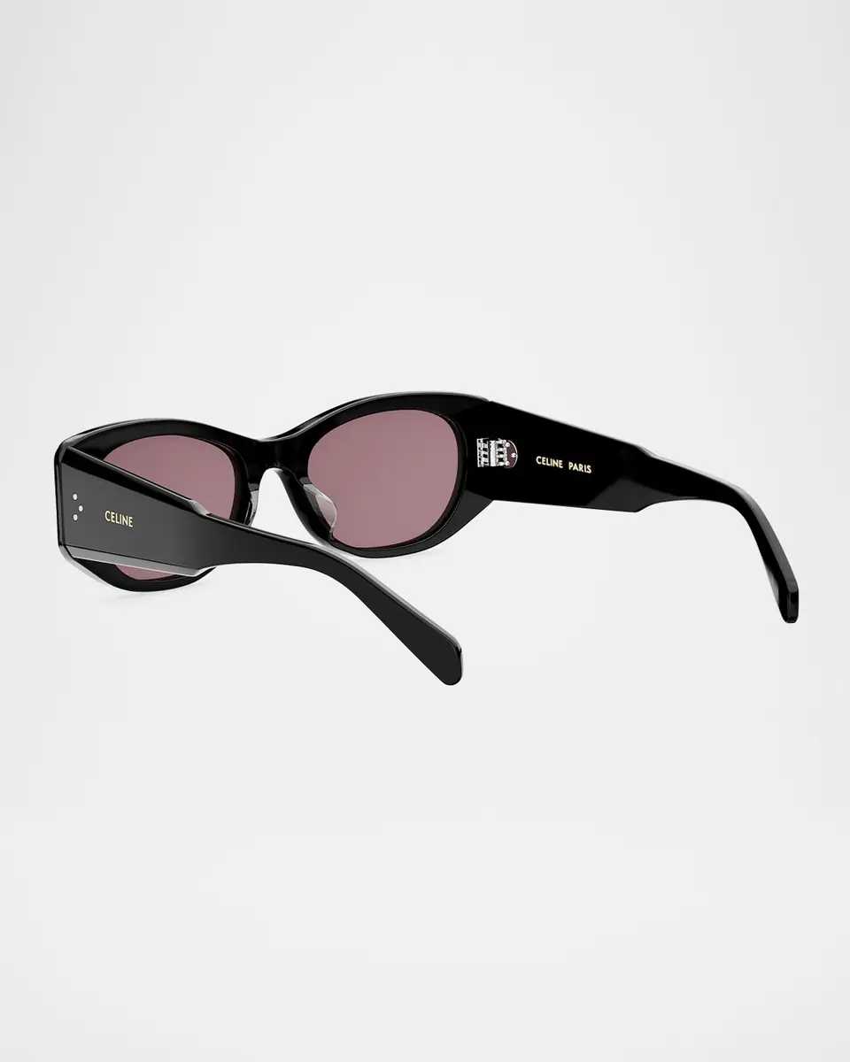 Celine 3 Dots Acetate Rectangular Sunglasses | Thumbnail 2 Celine 3 Dots Acetate Rectangular Sunglasses | Thumbnail 2