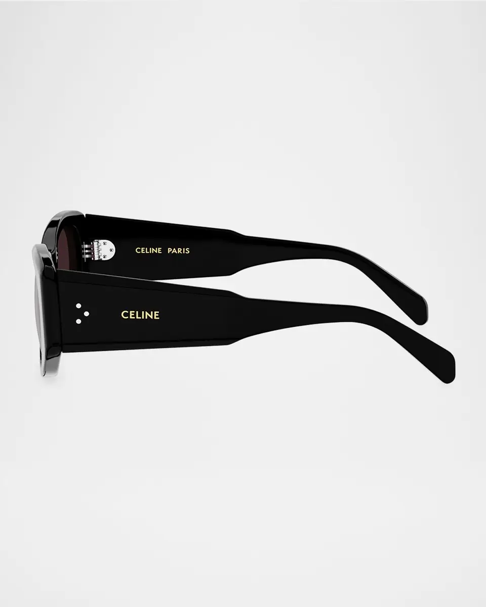 Celine 3 Dots Acetate Rectangular Sunglasses | Thumbnail 4 Celine 3 Dots Acetate Rectangular Sunglasses | Thumbnail 4