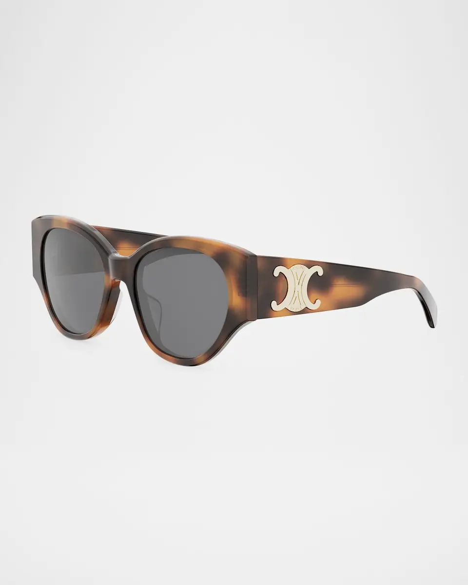 Celine Maxi Triomphe 55mm Butterfly Sunglasses | Thumbnail 3