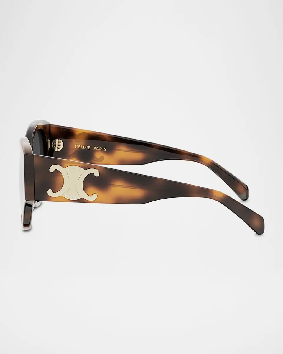 Celine Maxi Triomphe 55mm Butterfly Sunglasses | Thumbnail 4