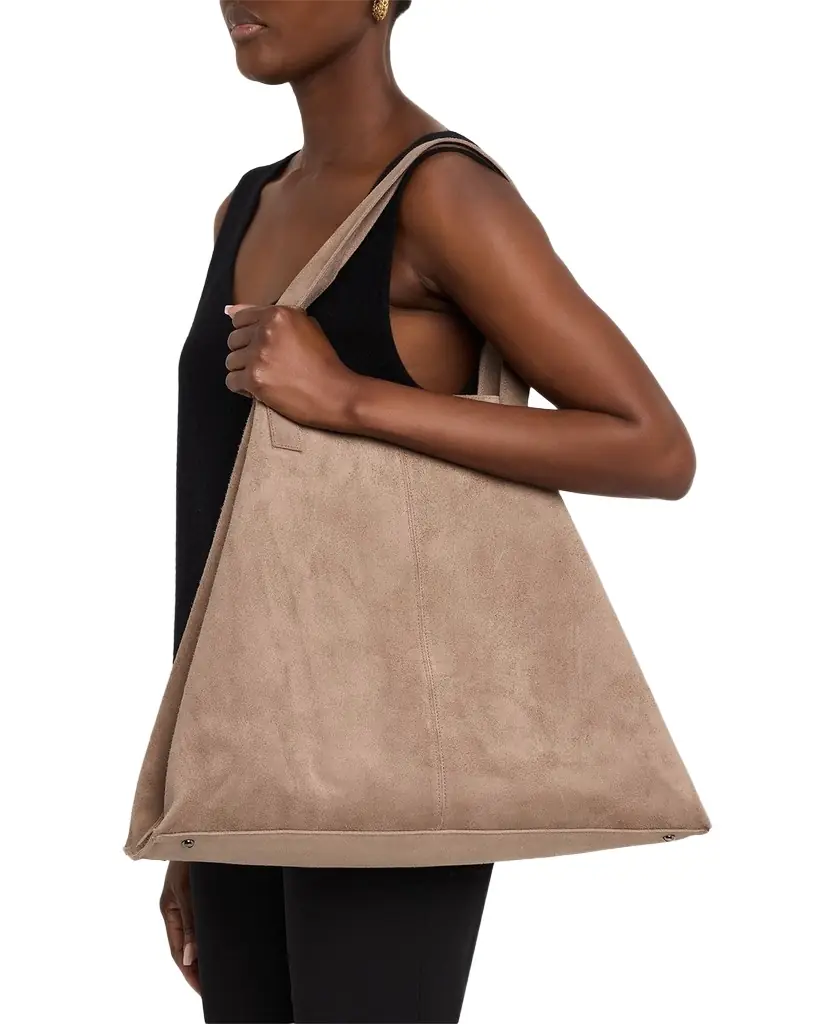 Ai Medium Suede Tote Bag Ai Medium Suede Tote Bag