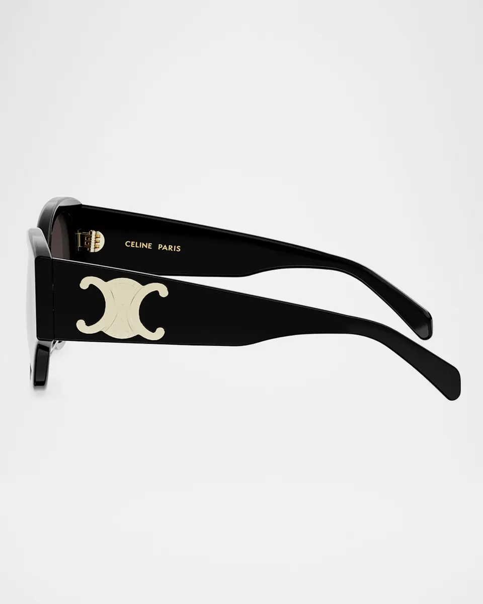 Celine Maxi Triomphe 55mm Butterfly Sunglasses | Thumbnail 4 Celine Maxi Triomphe 55mm Butterfly Sunglasses | Thumbnail 4