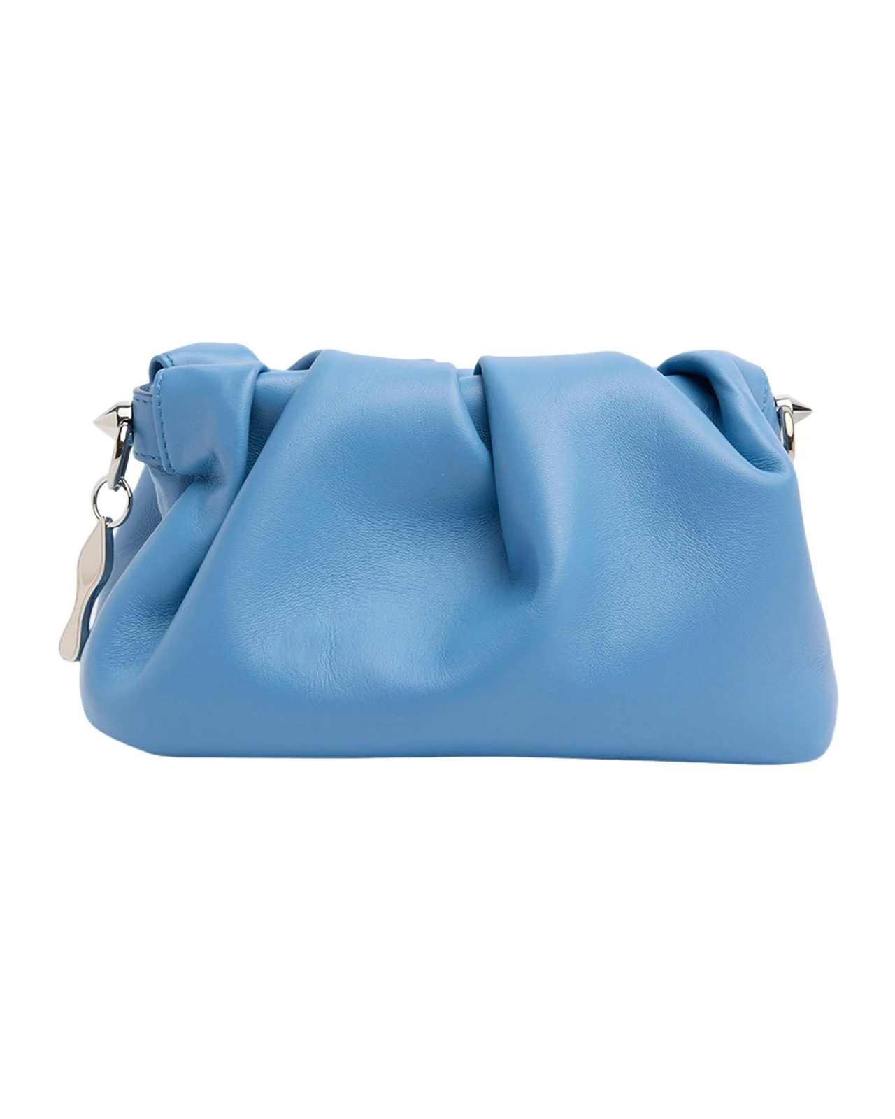 Eva Mini Pleated Crossbody Bag in Nappa Leather Eva Mini Pleated Crossbody Bag in Nappa Leather