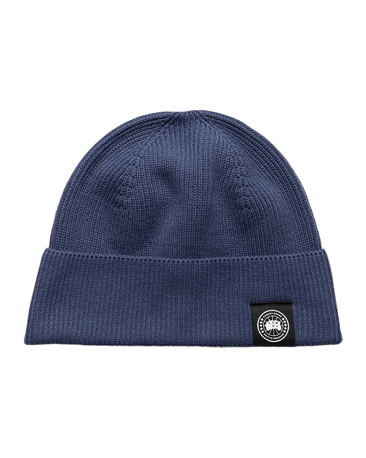 Canada Goose Men's Rib-Knit Cotton Beanie