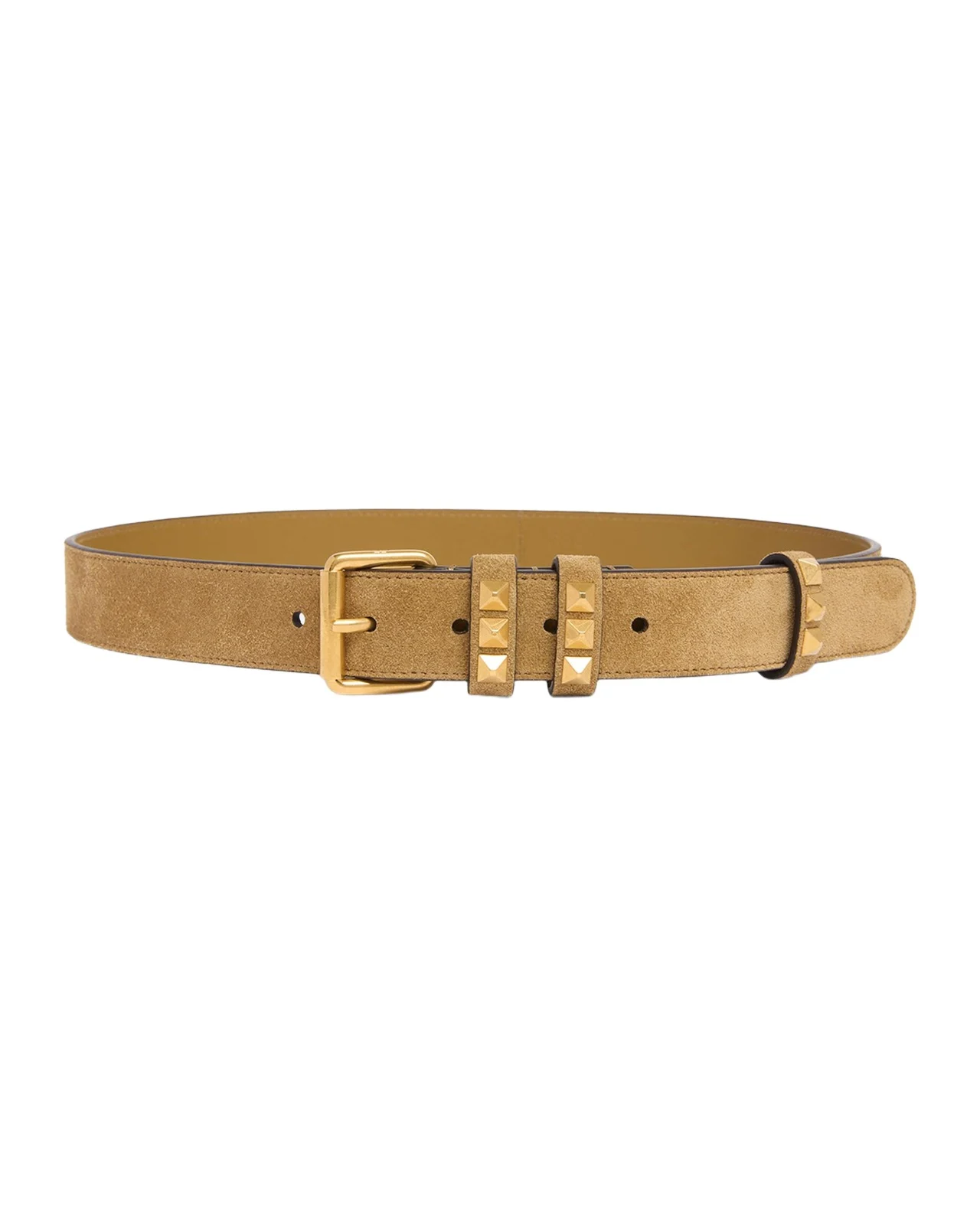 Rockstud Suede Belt, 30mm