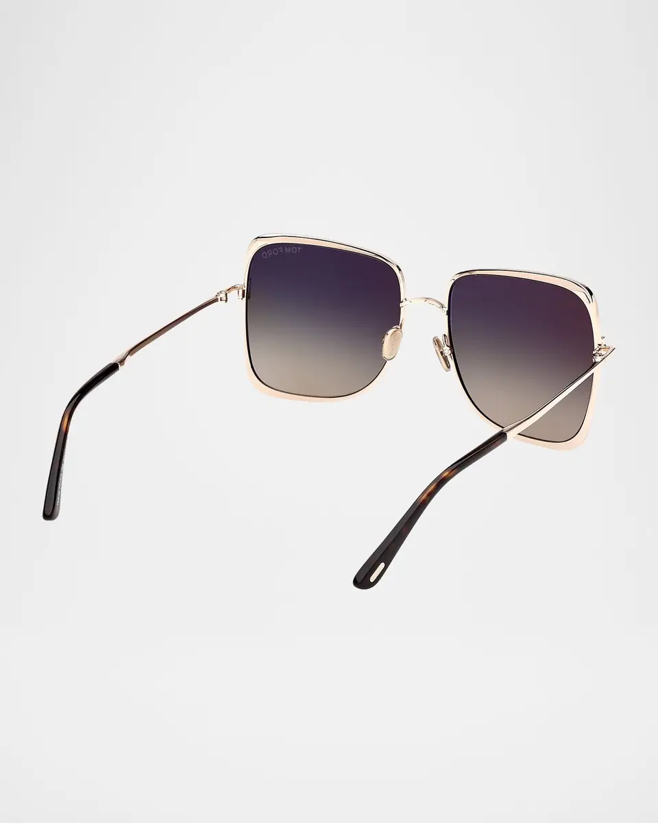 Tom Ford Tara 57mm Square Sunglasses | Thumbnail 6 Tom Ford Tara 57mm Square Sunglasses | Thumbnail 6