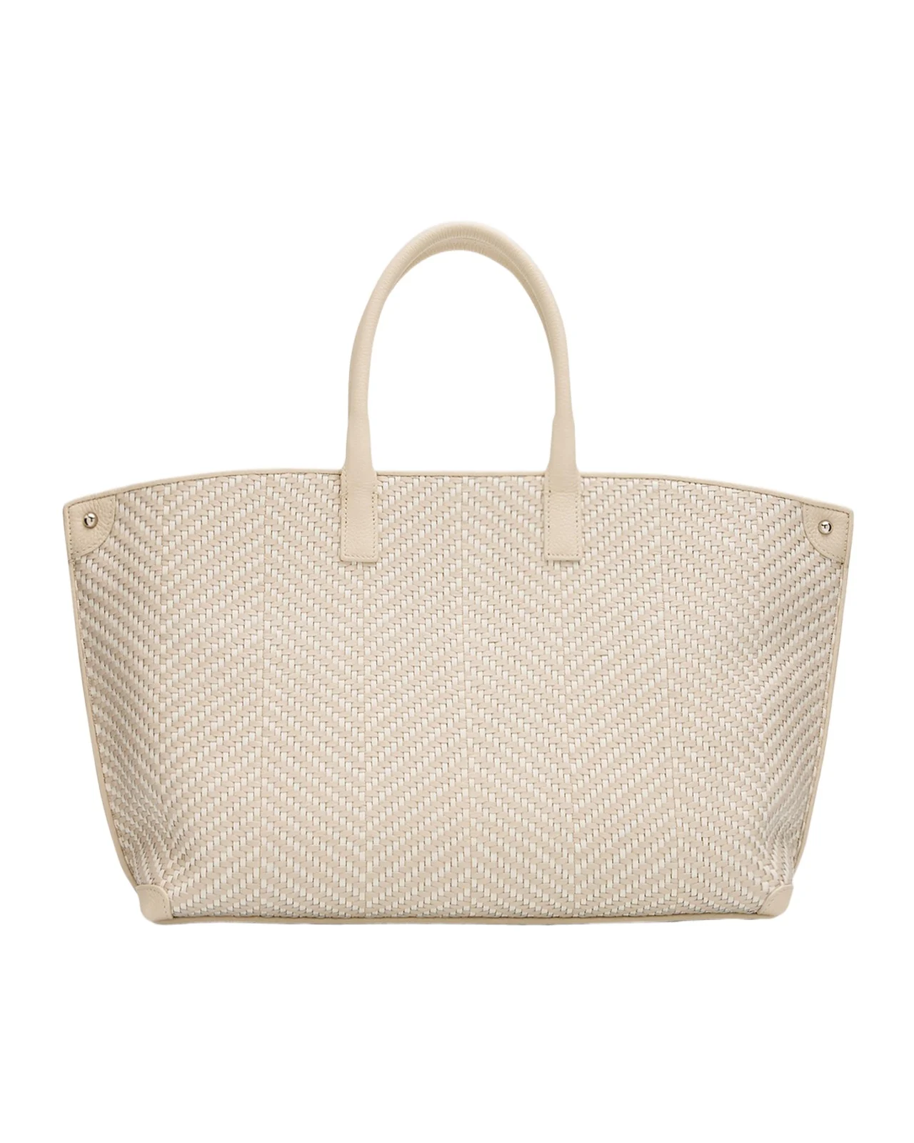 Ai Small Braided Leather Top-Handle Bag Ai Small Braided Leather Top-Handle Bag