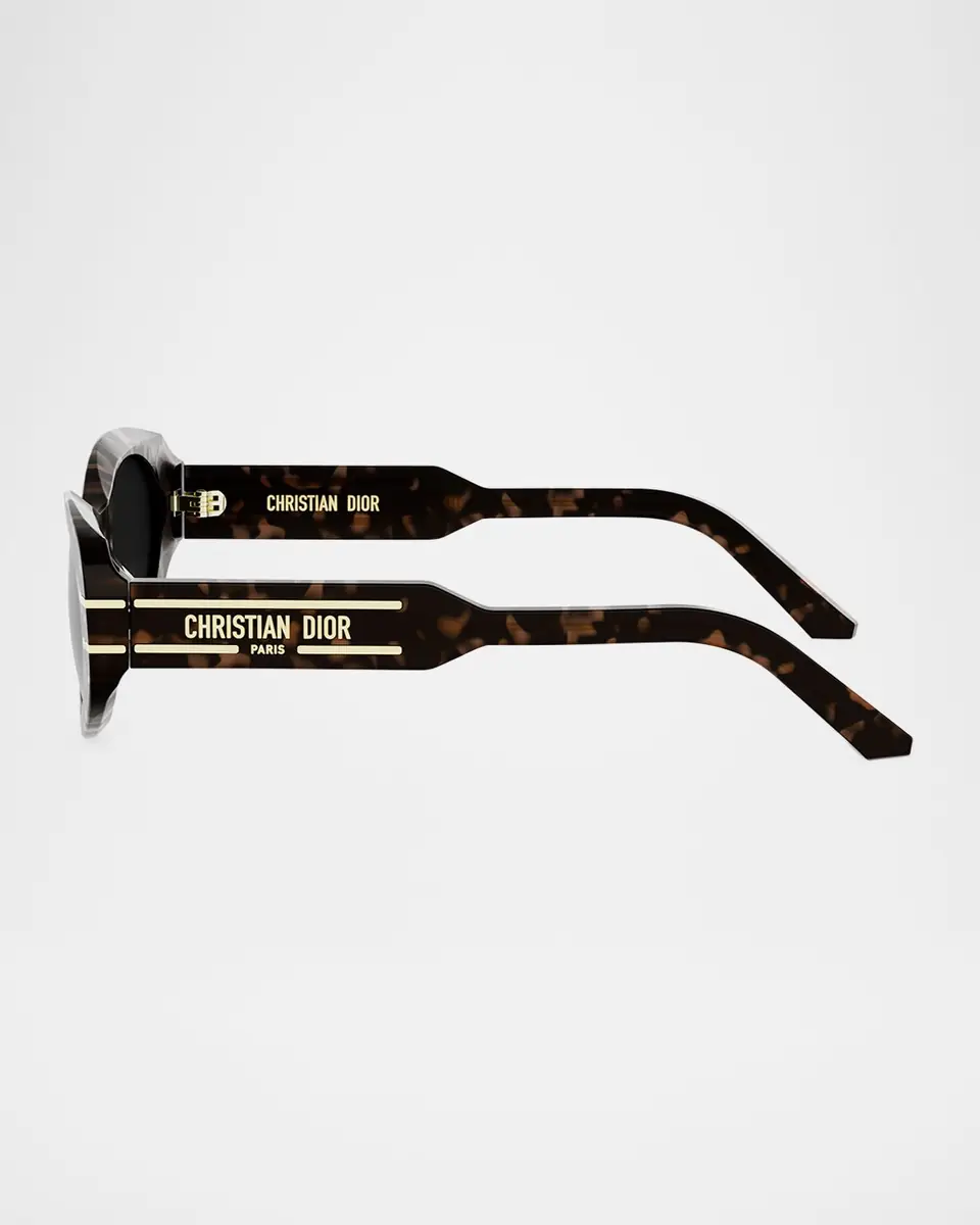 Dior DiorSignature B8U Acetate Oval Sunglasses | Thumbnail 4 Dior DiorSignature B8U Acetate Oval Sunglasses | Thumbnail 4