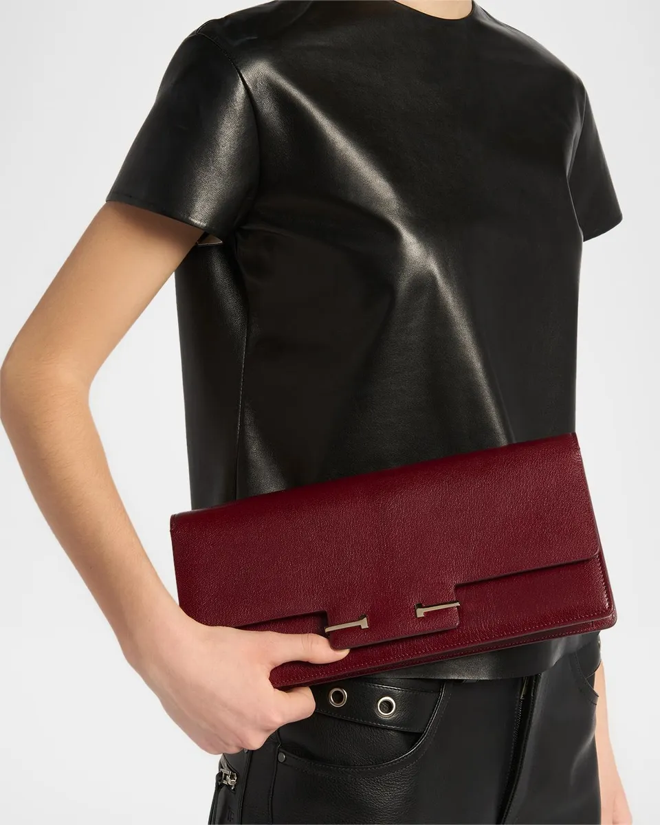 Tom Ford East-West Supple Grain Leather Shoulder Bag | Thumbnail 2 Tom Ford East-West Supple Grain Leather Shoulder Bag | Thumbnail 2