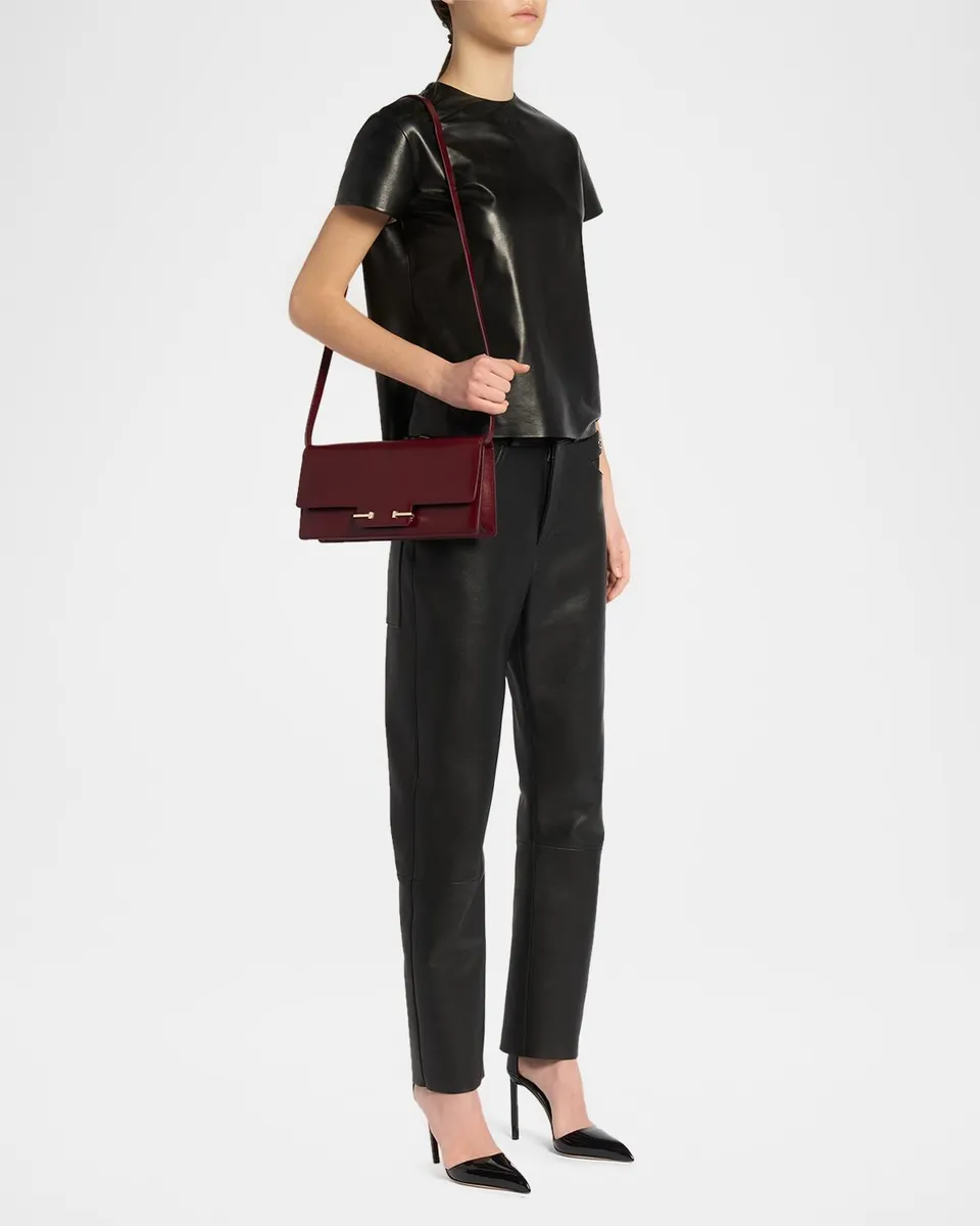 Tom Ford East-West Supple Grain Leather Shoulder Bag | Thumbnail 5 Tom Ford East-West Supple Grain Leather Shoulder Bag | Thumbnail 5