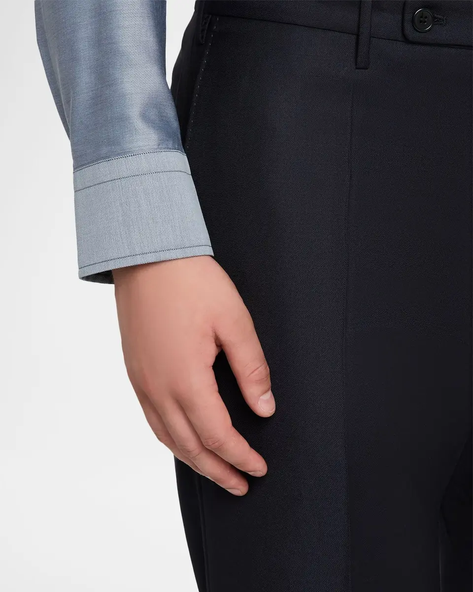 Incotex Men's Super 120s Wool Dress Pants | Thumbnail 5 Incotex Men's Super 120s Wool Dress Pants | Thumbnail 5