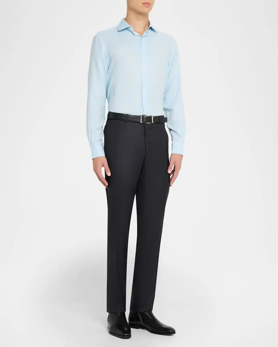 Incotex Men's Super 120s Wool Dress Pants | Thumbnail 2 Incotex Men's Super 120s Wool Dress Pants | Thumbnail 2
