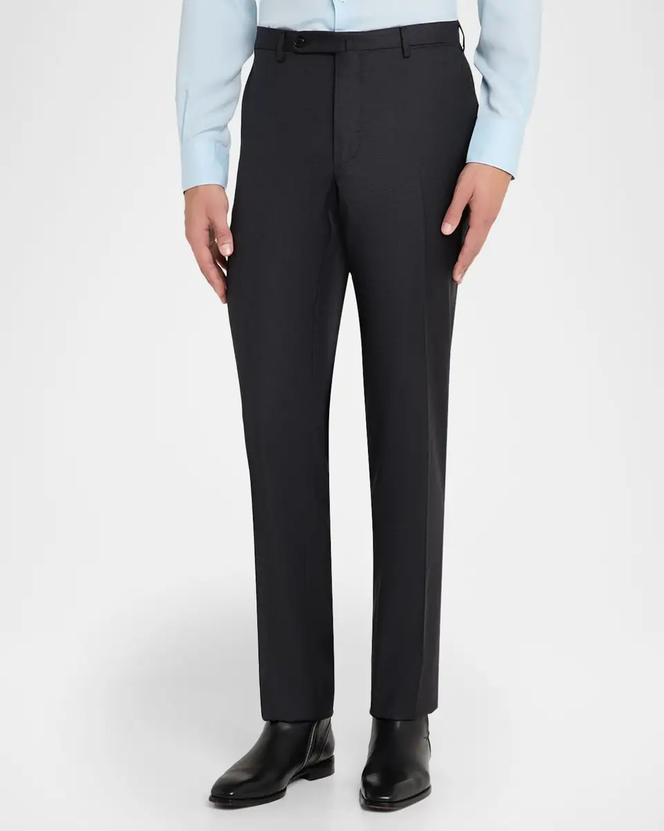Incotex Men's Super 120s Wool Dress Pants | Thumbnail 4 Incotex Men's Super 120s Wool Dress Pants | Thumbnail 4