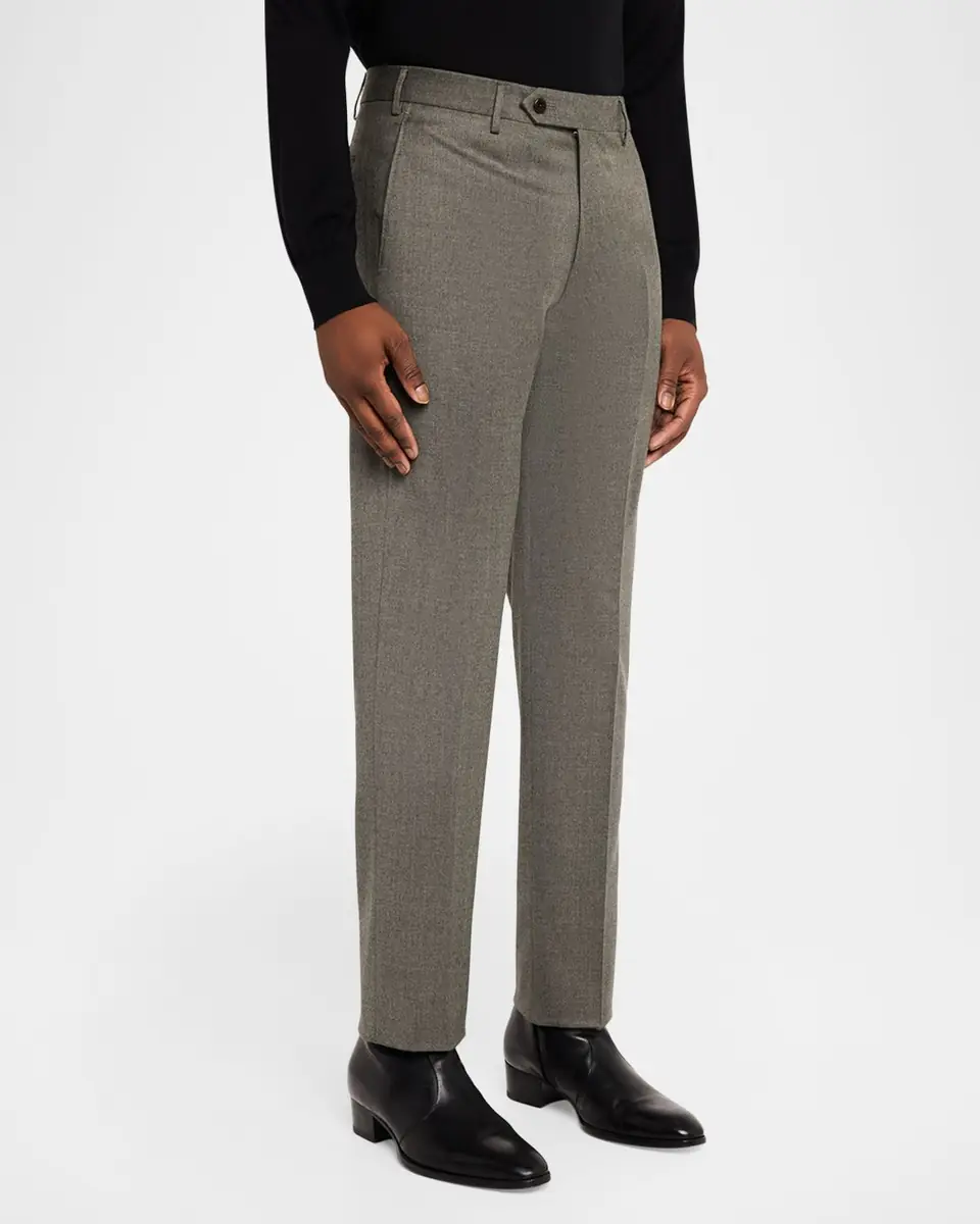 ZANELLA Men's Parker Wool Flannel Pants | Thumbnail 4 ZANELLA Men's Parker Wool Flannel Pants | Thumbnail 4
