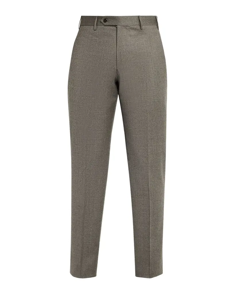 ZANELLA Men's Parker Wool Flannel Pants